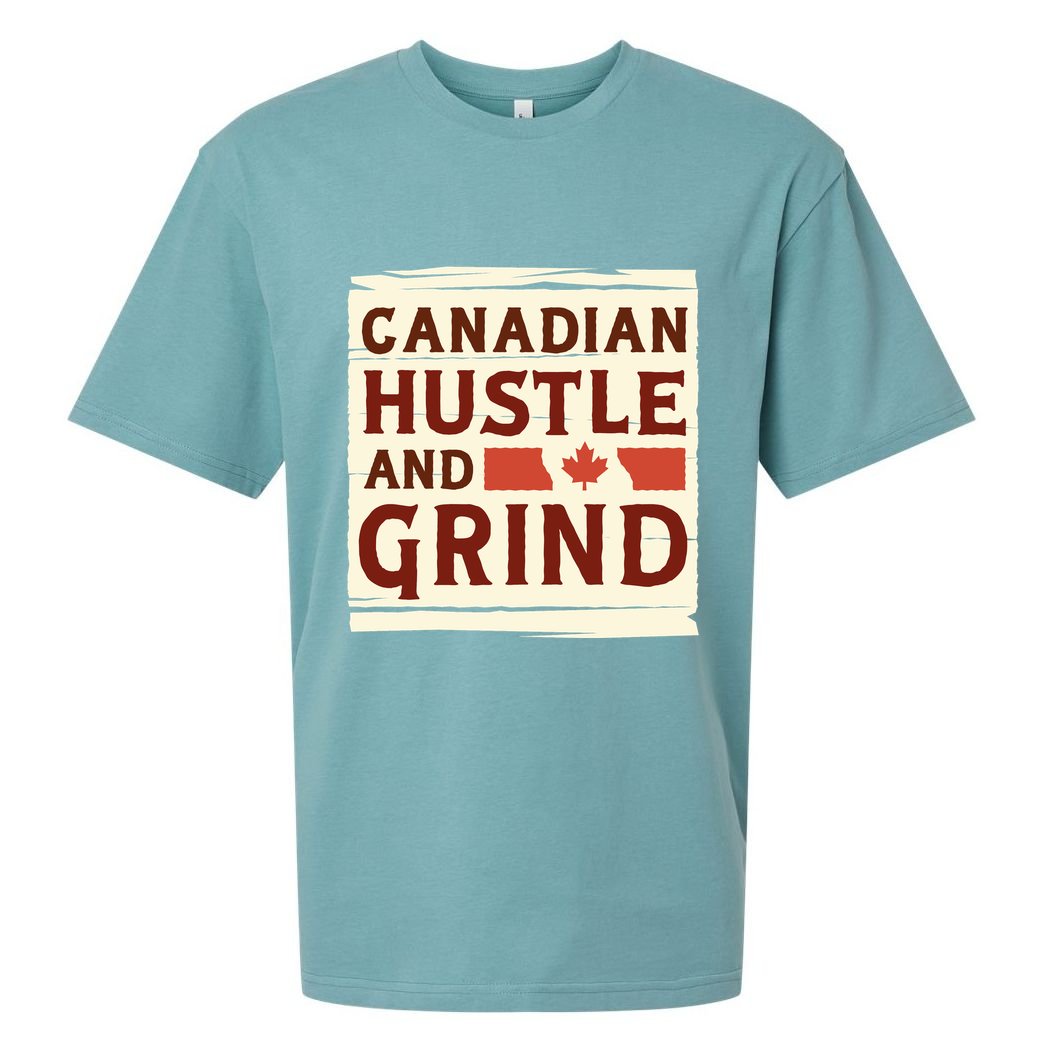 Canadian Hustle And Grind Sueded Cloud Jersey T-Shirt