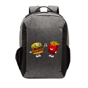 Cute Hamburger Art Hamburger French Fries Lovers Vector Backpack