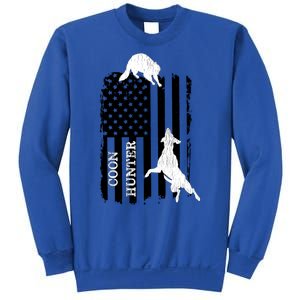 Coon Hunting American Flag Dog Sweatshirt