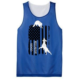 Coon Hunting American Flag Dog Mesh Reversible Basketball Jersey Tank