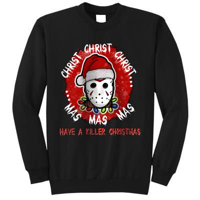 Christmas Have A Killer Christmas Horror Character Halloween Sweatshirt