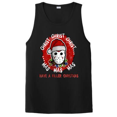 Christmas Have A Killer Christmas Horror Character Halloween PosiCharge Competitor Tank