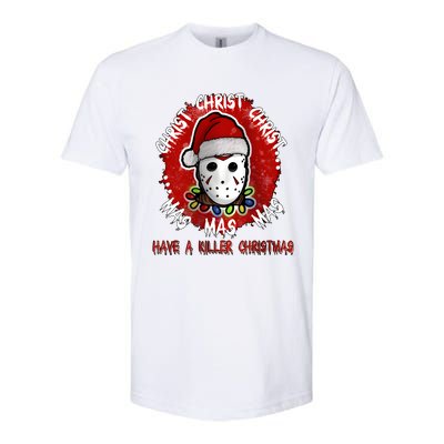 Christmas Have A Killer Christmas Horror Character Halloween Softstyle CVC T-Shirt