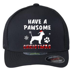 Chihuahua Have A Pawsome Christmas Gift Flexfit Unipanel Trucker Cap