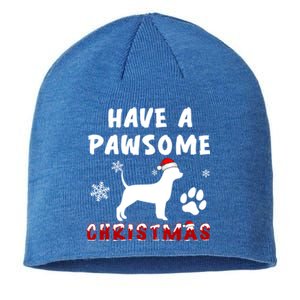 Chihuahua Have A Pawsome Christmas Gift Sustainable Beanie