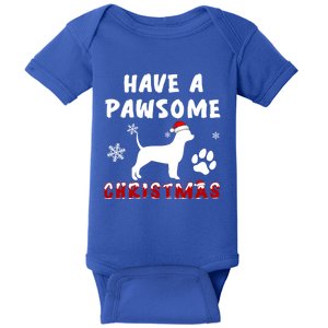 Chihuahua Have A Pawsome Christmas Gift Baby Bodysuit