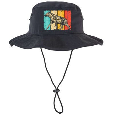 Cool Hyena Africa Animal Zookeeper Retro Hyena Legacy Cool Fit Booney Bucket Hat