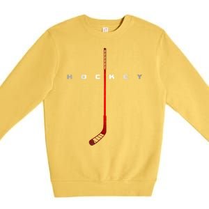 Cool Hockey Apparel Sticks Hockey Gift Premium Crewneck Sweatshirt