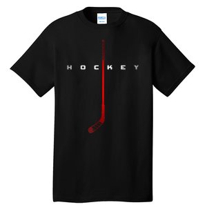 Cool Hockey Apparel Sticks Hockey Gift Tall T-Shirt