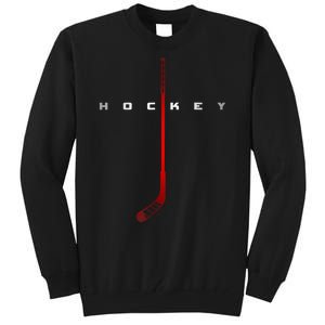 Cool Hockey Apparel Sticks Hockey Gift Tall Sweatshirt