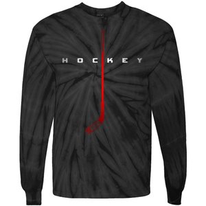 Cool Hockey Apparel Sticks Hockey Gift Tie-Dye Long Sleeve Shirt