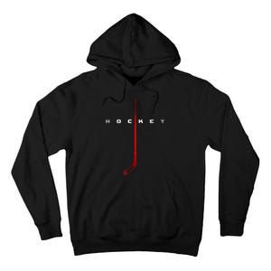 Cool Hockey Apparel Sticks Hockey Gift Tall Hoodie