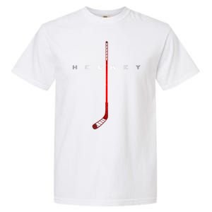 Cool Hockey Apparel Sticks Hockey Gift Garment-Dyed Heavyweight T-Shirt