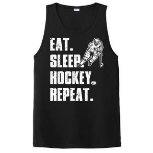 Cool Hockey Art For Men Women Ice Hockey Lover Goalie Player PosiCharge Competitor Tank