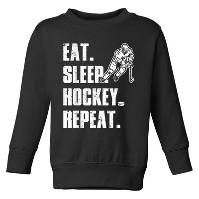 Cool Hockey Art For Men Women Ice Hockey Lover Goalie Player Toddler Sweatshirt