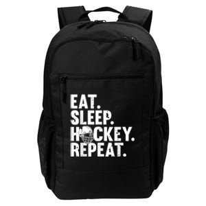 Cool Hockey Art For Men Women Ice Hockey Lover Goalie Player Daily Commute Backpack