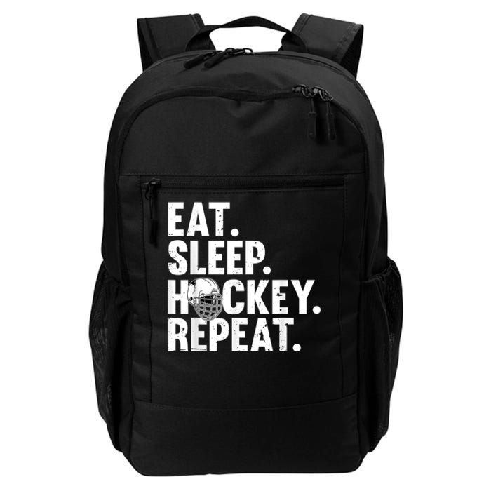 Cool Hockey Art For Men Women Ice Hockey Lover Goalie Player Daily Commute Backpack