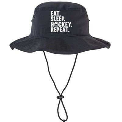 Cool Hockey Art For Men Women Ice Hockey Lover Goalie Player Legacy Cool Fit Booney Bucket Hat