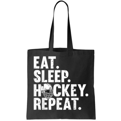 Cool Hockey Art For Men Women Ice Hockey Lover Goalie Player Tote Bag