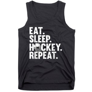 Cool Hockey Art For Men Women Ice Hockey Lover Goalie Player Tank Top