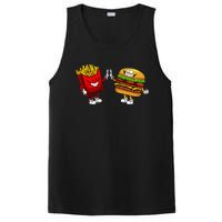 Cute Hamburger Art  Hamburger French PosiCharge Competitor Tank