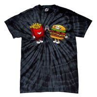 Cute Hamburger Art  Hamburger French Tie-Dye T-Shirt