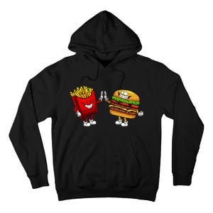 Cute Hamburger Art  Hamburger French Tall Hoodie