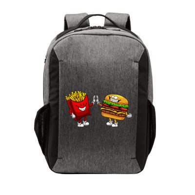 Cute Hamburger Art  Hamburger French Vector Backpack