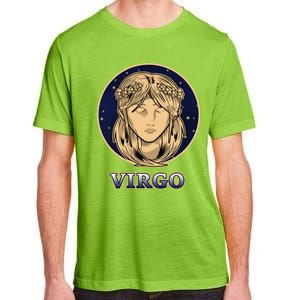 Constellation Horoscope Ascendant Zodiac Virgo Gift Adult ChromaSoft Performance T-Shirt