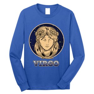 Constellation Horoscope Ascendant Zodiac Virgo Gift Long Sleeve Shirt