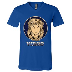 Constellation Horoscope Ascendant Zodiac Virgo Gift V-Neck T-Shirt