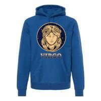 Constellation Horoscope Ascendant Zodiac Virgo Gift Premium Hoodie