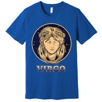 Constellation Horoscope Ascendant Zodiac Virgo Gift Premium T-Shirt