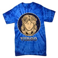 Constellation Horoscope Ascendant Zodiac Virgo Gift Tie-Dye T-Shirt