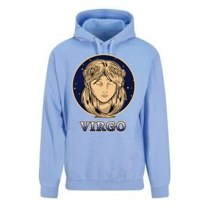 Constellation Horoscope Ascendant Zodiac Virgo Gift Unisex Surf Hoodie