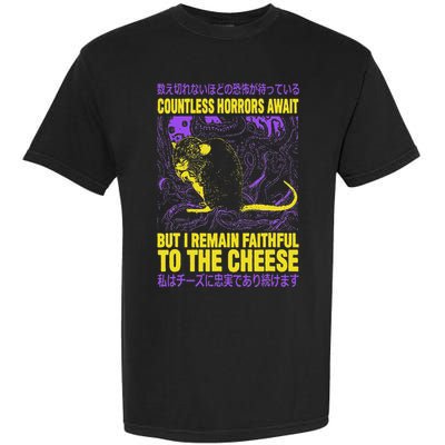 Countless Horrors Await But I Remain Faithful To The Cheese Garment-Dyed Heavyweight T-Shirt
