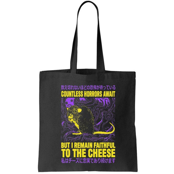 Countless Horrors Await But I Remain Faithful To The Cheese Bag