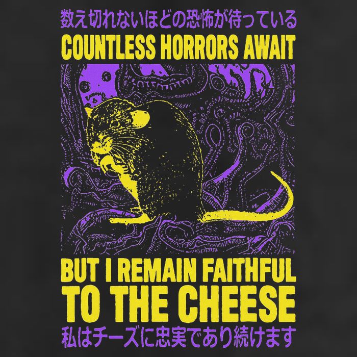 Countless Horrors Await But I Remain Faithful To The Cheese Golf Towel