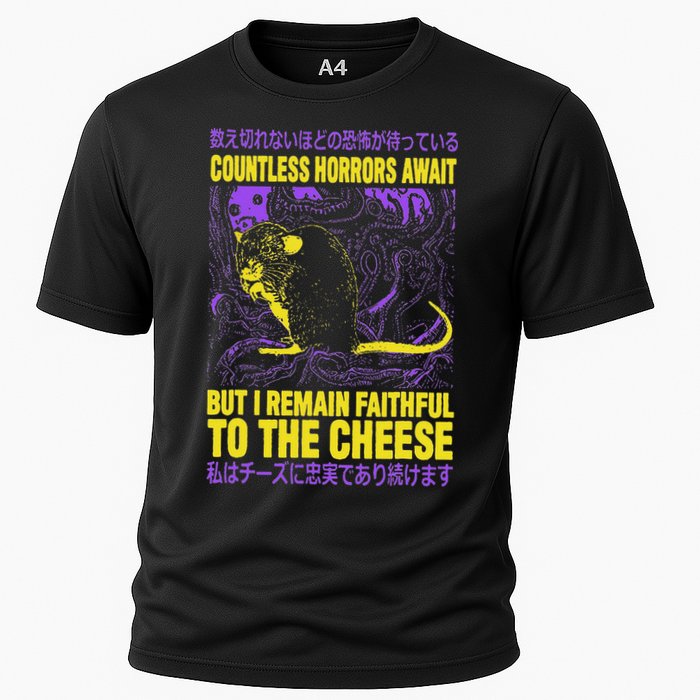 Countless Horrors Await But I Remain Faithful To The Cheese T Performance Shirt