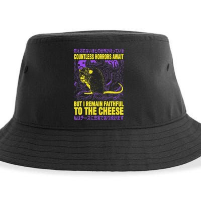Countless Horrors Await But I Remain Faithful To The Cheese T Sustainable Bucket Hat