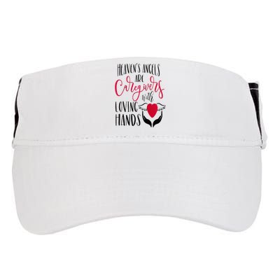 Caregivers Heavens Angels Raglan Baseball Adult Drive Performance Visor