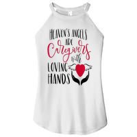 Caregivers Heavens Angels Raglan Baseball Women's Perfect Tri Rocker Tank