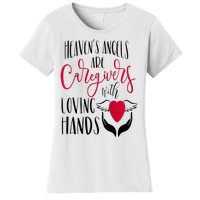 Caregivers Heavens Angels Raglan Baseball Women's T-Shirt