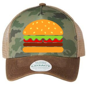 Cool Hamburger Art Women Minimalist Burger Cheeseburger Legacy Tie Dye Trucker Hat