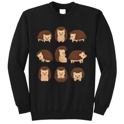 Cute Hedgehog Animal Forest Nature Hedgehog Sweatshirt