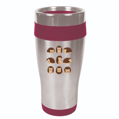 Cute Hedgehog Animal Forest Nature Hedgehog 16oz Travel Tumbler