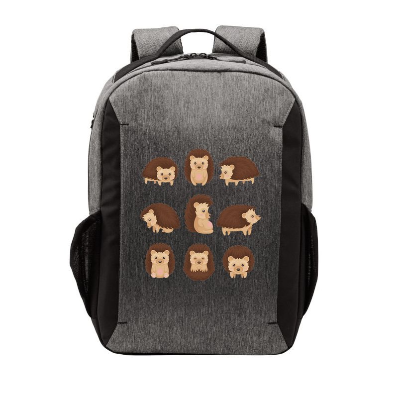 Cute Hedgehog Animal Forest Nature Hedgehog Vector Backpack
