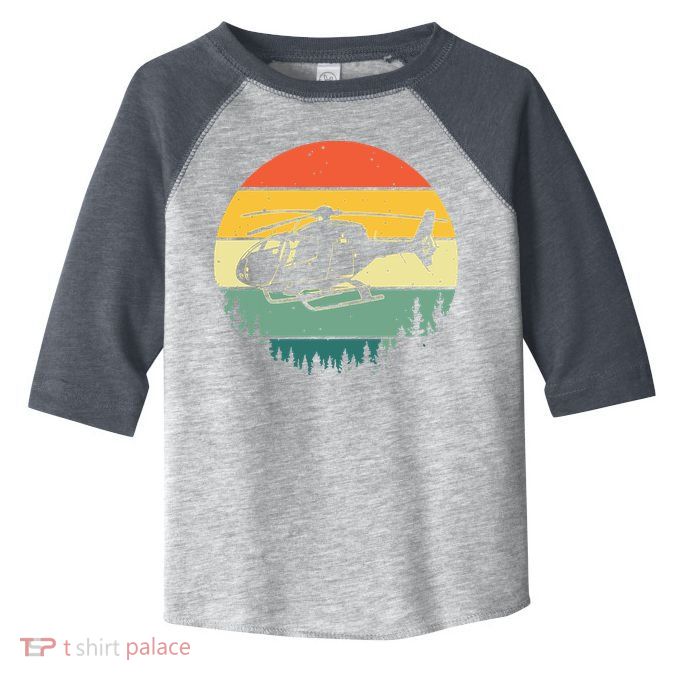 Cute Helicopter Art For Men Women Aviator Helicopter Pilot Toddler Fine Jersey T-Shirt
