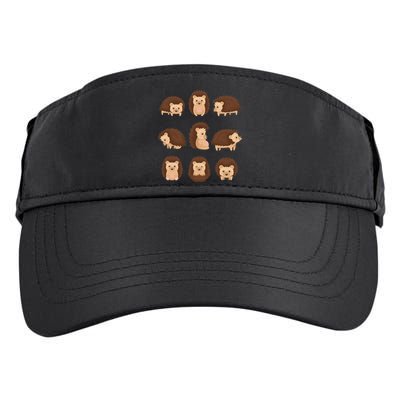 Cute Hedgehog Animal Forest Nature Hedgehog Adult Drive Performance Visor