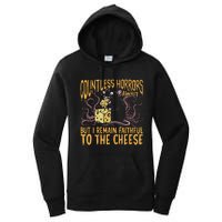 Countless Horrors Await But I Remain Faithful To The Cheese Women's Pullover Hoodie